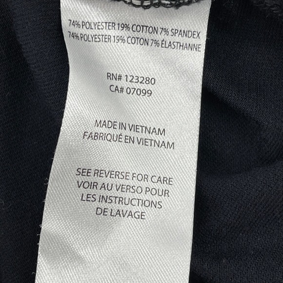 Travis Mathew Men's Medium Black Tampa Bay Lightning Polo Shirt Golf Casual - Picture 6 of 7